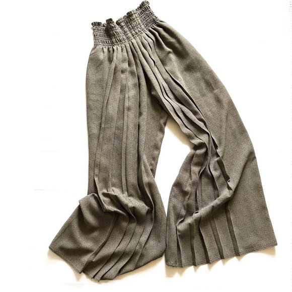 Max Studio Pants - Max Studio Collection Wide Leg Pleated Palazzo Pants 2